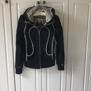 Black limited edition lululemon hoodie